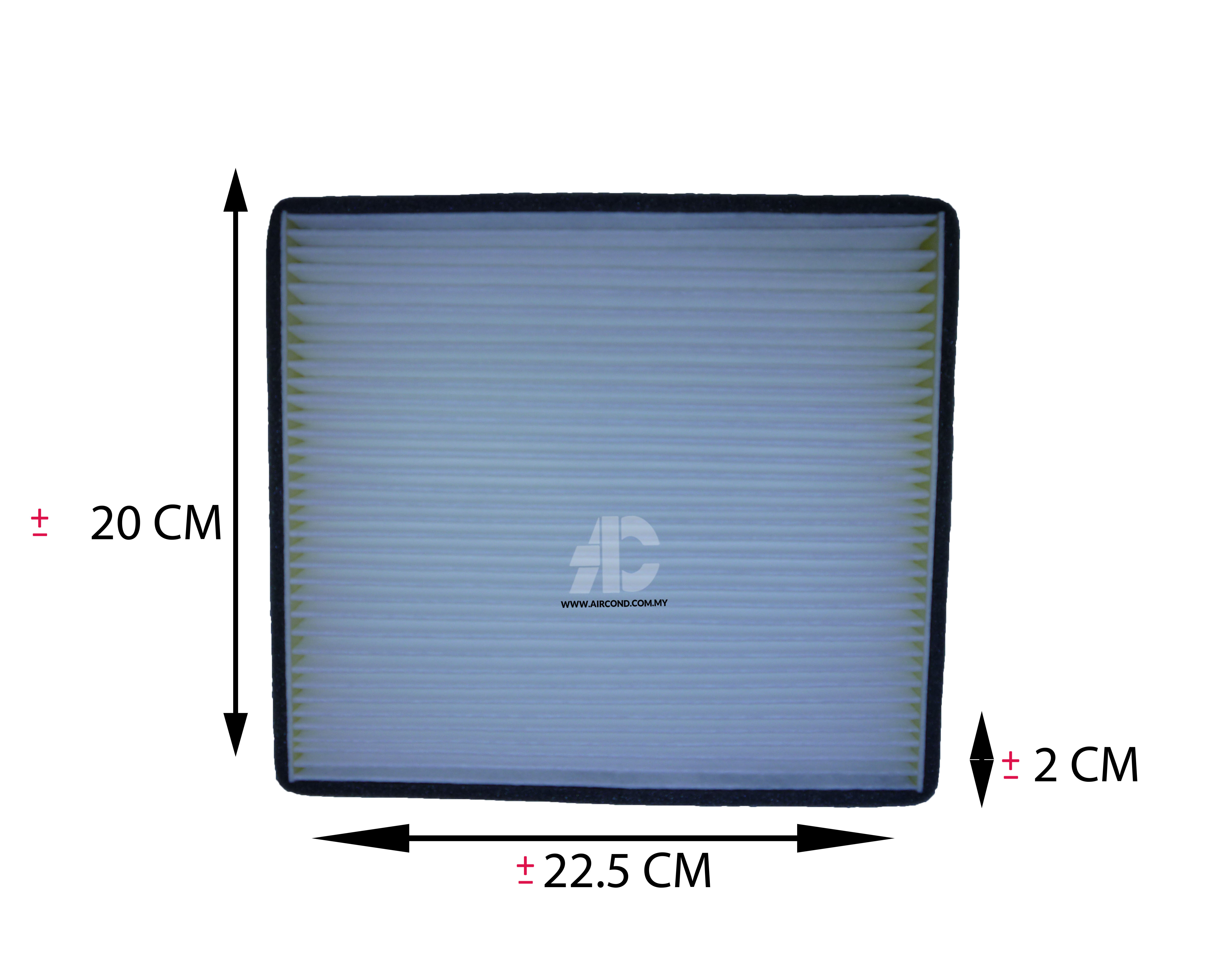 CABIN AIR FILTER PROTON PREVE
